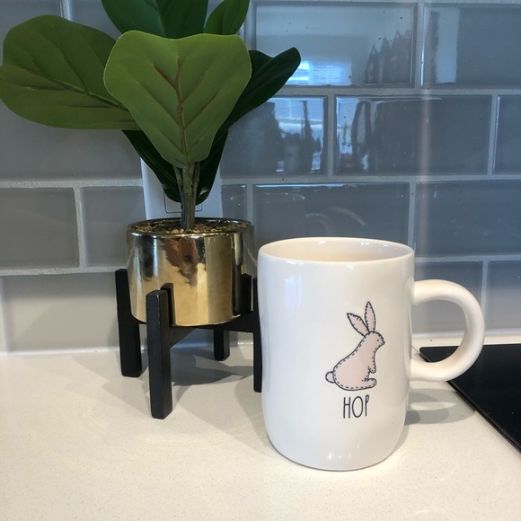 Rae Dunn Other - Rae Dunn NWT White HOP Bunny Ceramic Mug 🐇